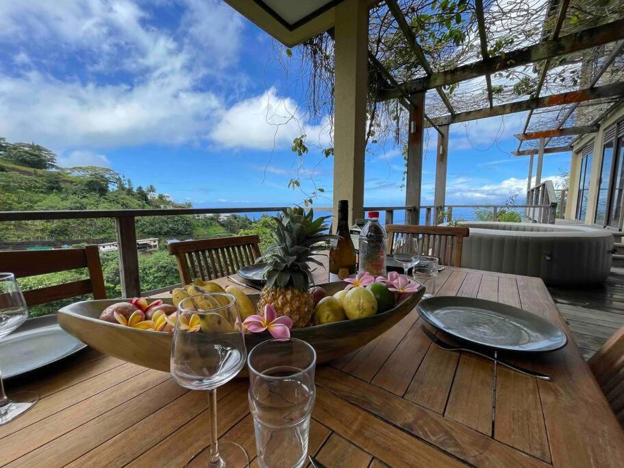 Maison D'Architecte Avec Jacuzzi Et Vue Ocean Villa Taapuna Eksteriør billede