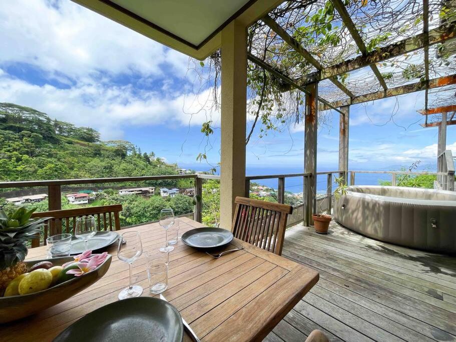 Maison D'Architecte Avec Jacuzzi Et Vue Ocean Villa Taapuna Eksteriør billede